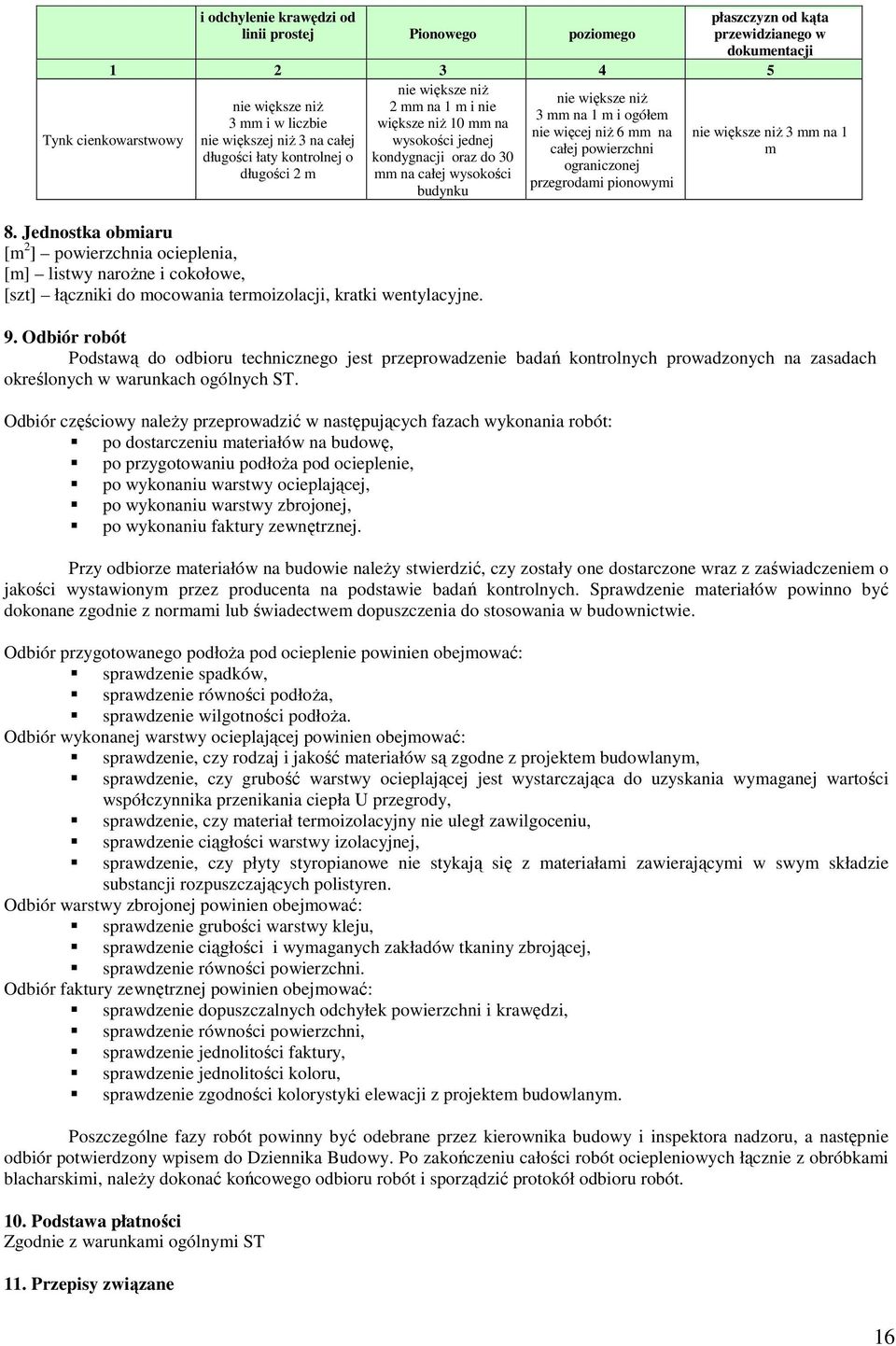 kontrolnej o kondygnacji oraz do 30 ograniczonej długości 2 m mm na całej wysokości przegrodami pionowymi budynku 8.