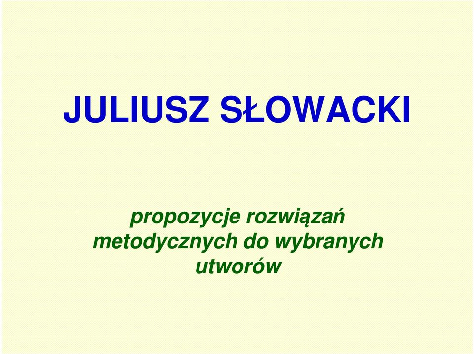 rozwiązań