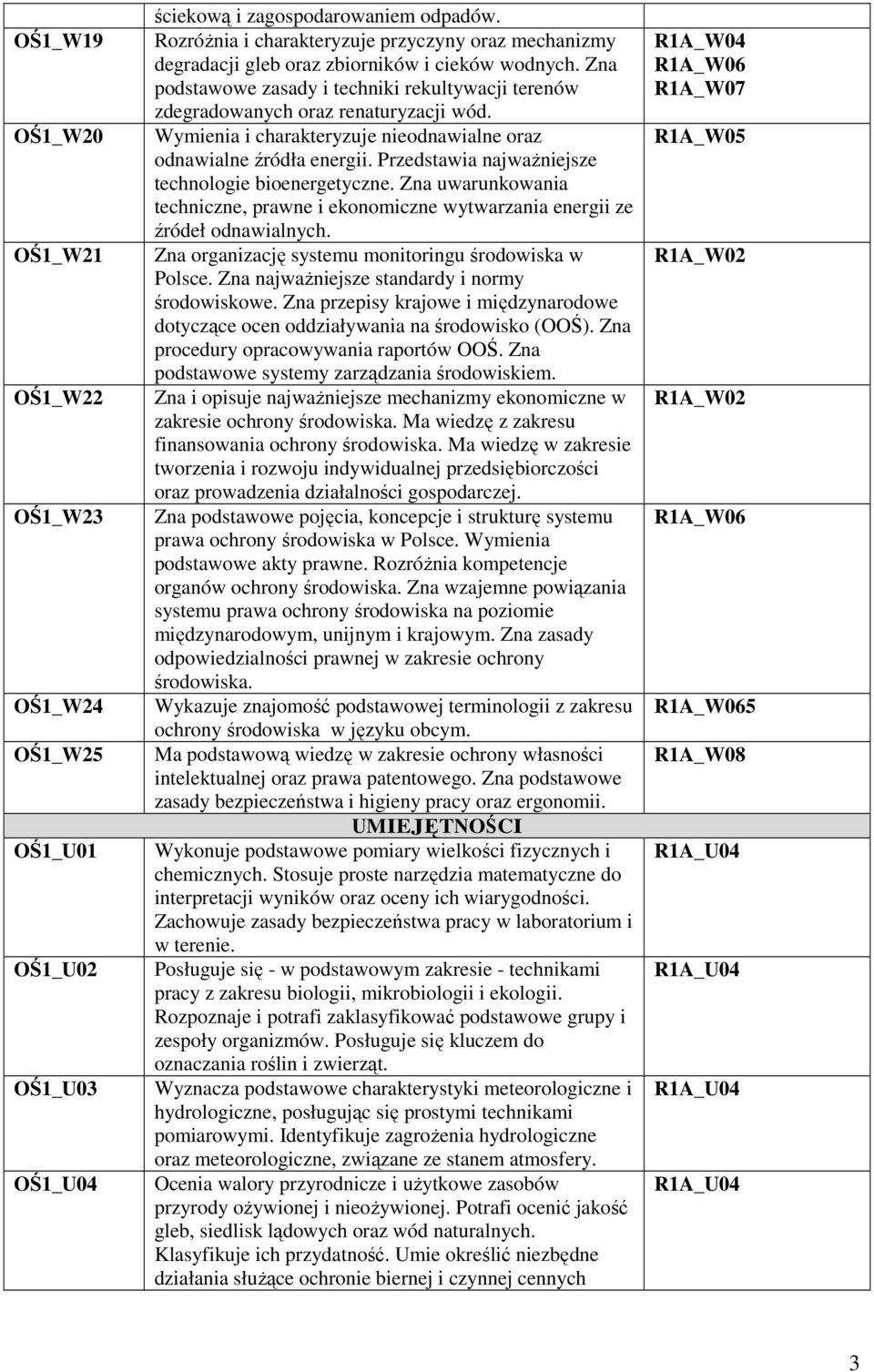 Wymienia i charakteryzuje nieodnawialne oraz odnawialne źródła energii. Przedstawia najwaŝniejsze technologie bioenergetyczne.