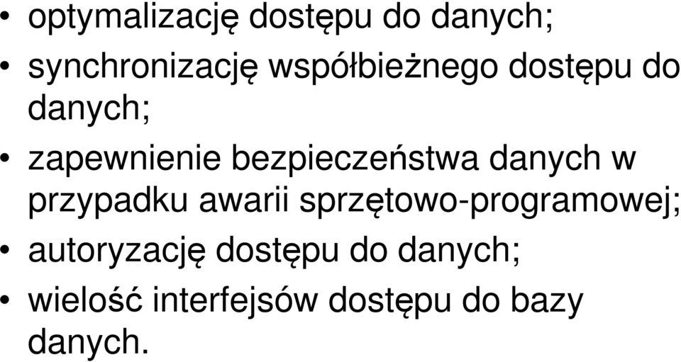 bezpieczeństwa danych w przypadku awarii