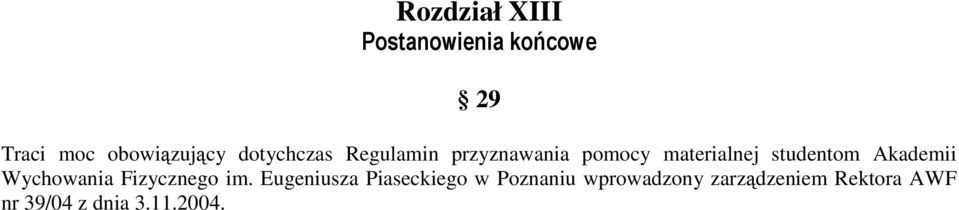 Akademii Wychowania Fizycznego im.