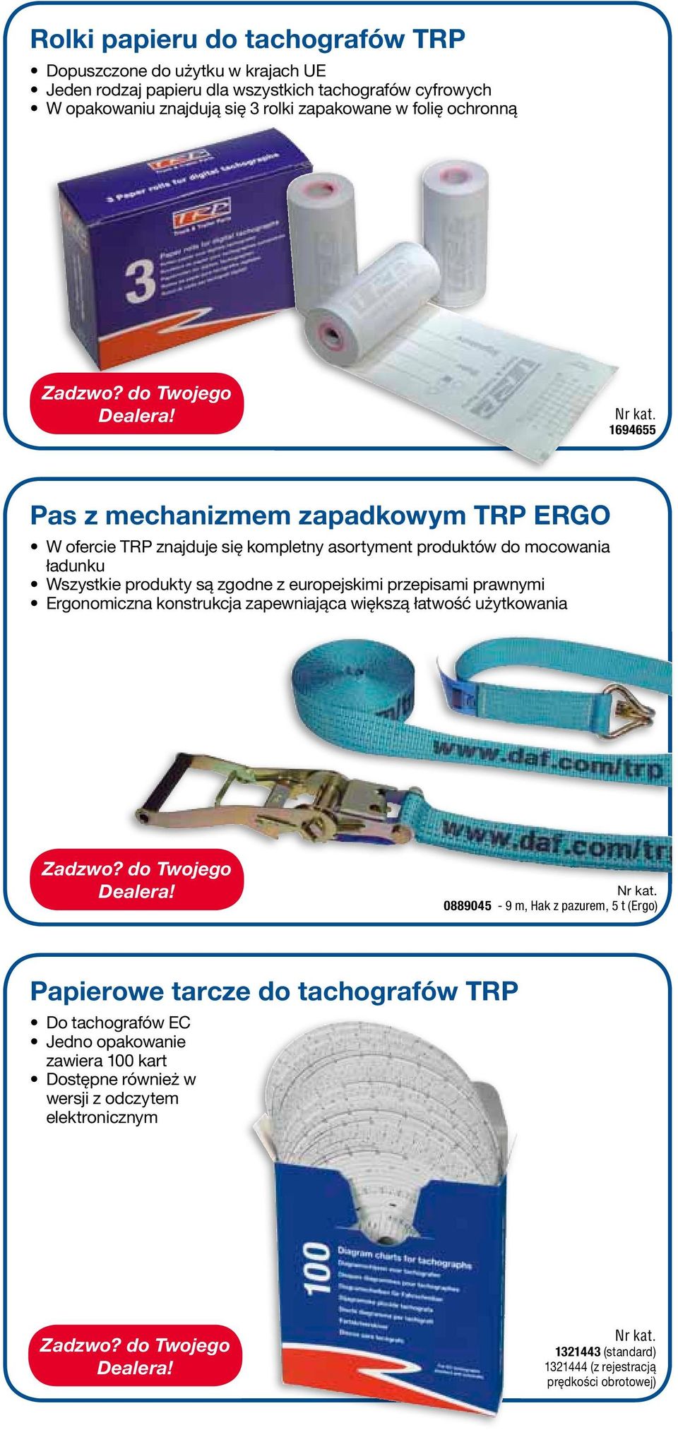 z europejskimi przepisami prawnymi Ergonomiczna konstrukcja zapewniająca większą łatwość użytkowania 0889045-9 m, Hak z pazurem, 5 t (Ergo) papierowe tarcze do