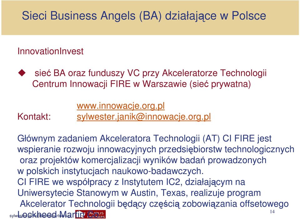 pl sylwester.janik@innowacje.org.