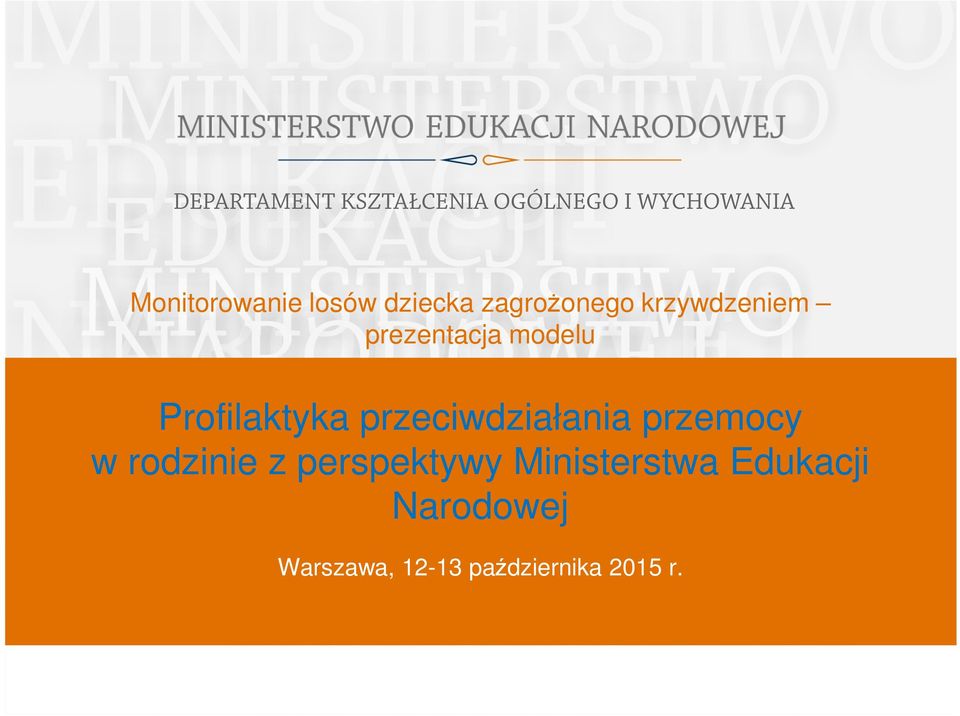 Profilaktyka przeciwdziałania przemocy w rodzinie z perspektywy