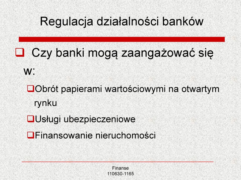 wartościowymi na otwartym rynku Usługi