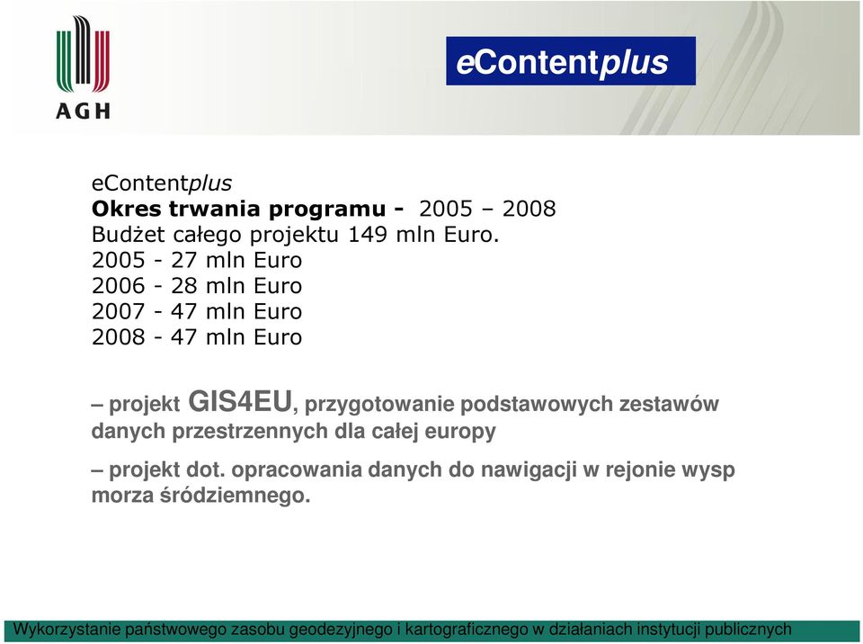 zestawów danych przestrzennych dla całej europy