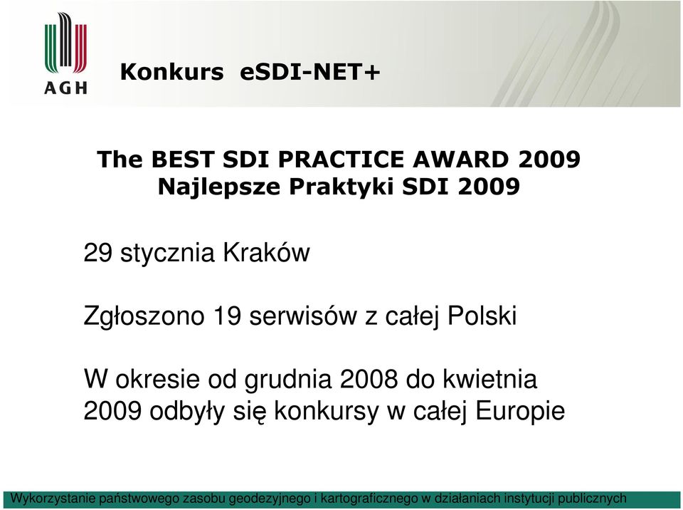 Polski W okresie od grudnia 2008 do