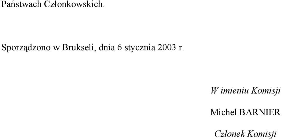 stycznia 2003 r.