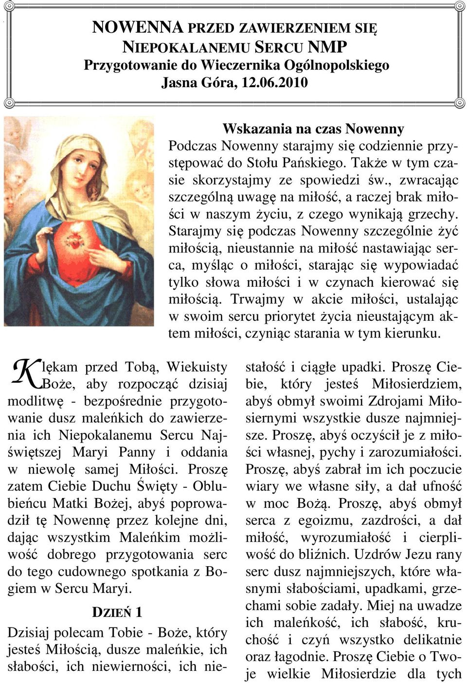 samej Miłości.