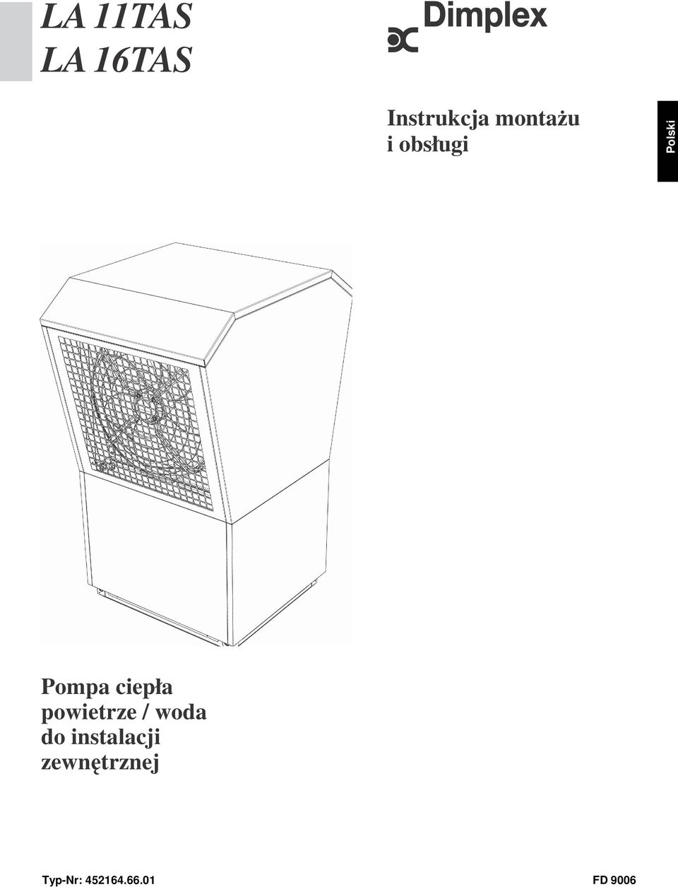 ciepła powietrze / woda do