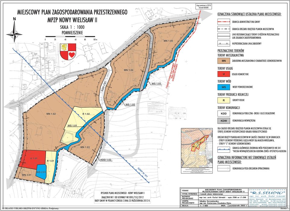 05 6 NIEPRZEKRACZALNA LINIA ZABUDOWY 5m KDW 1.01 m MN 1.