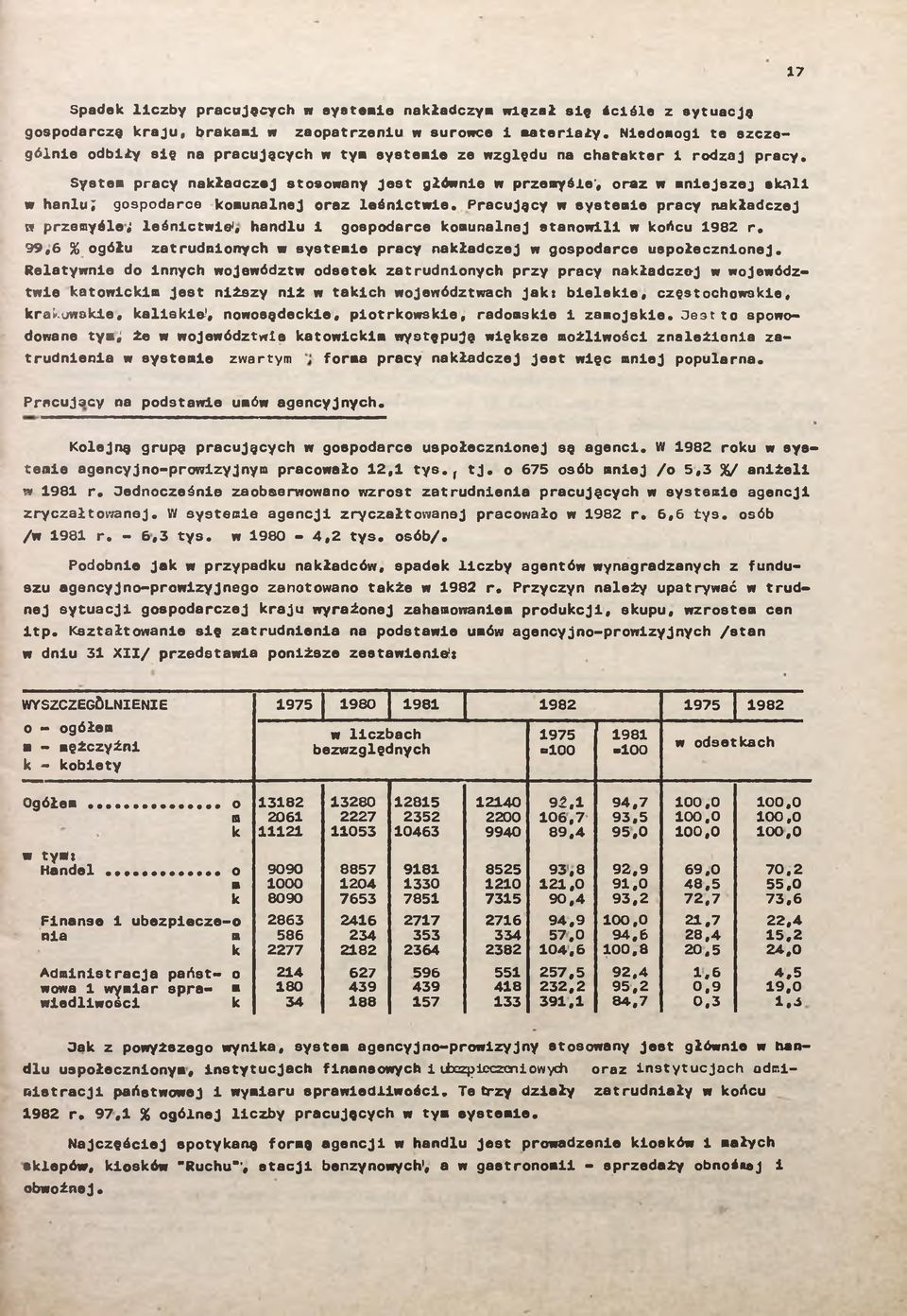 System pracy nakłaoczej stosowany Jest główne w przemyśle-, oraz w mnejszej skal w hanlu; gospodarce komunalnej oraz leśnctwe.