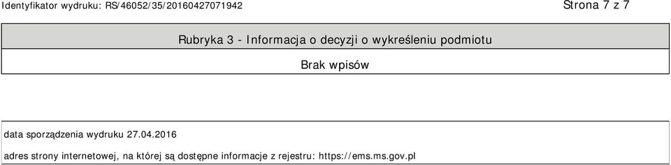 04.2016 adres strony internetowej, na której są