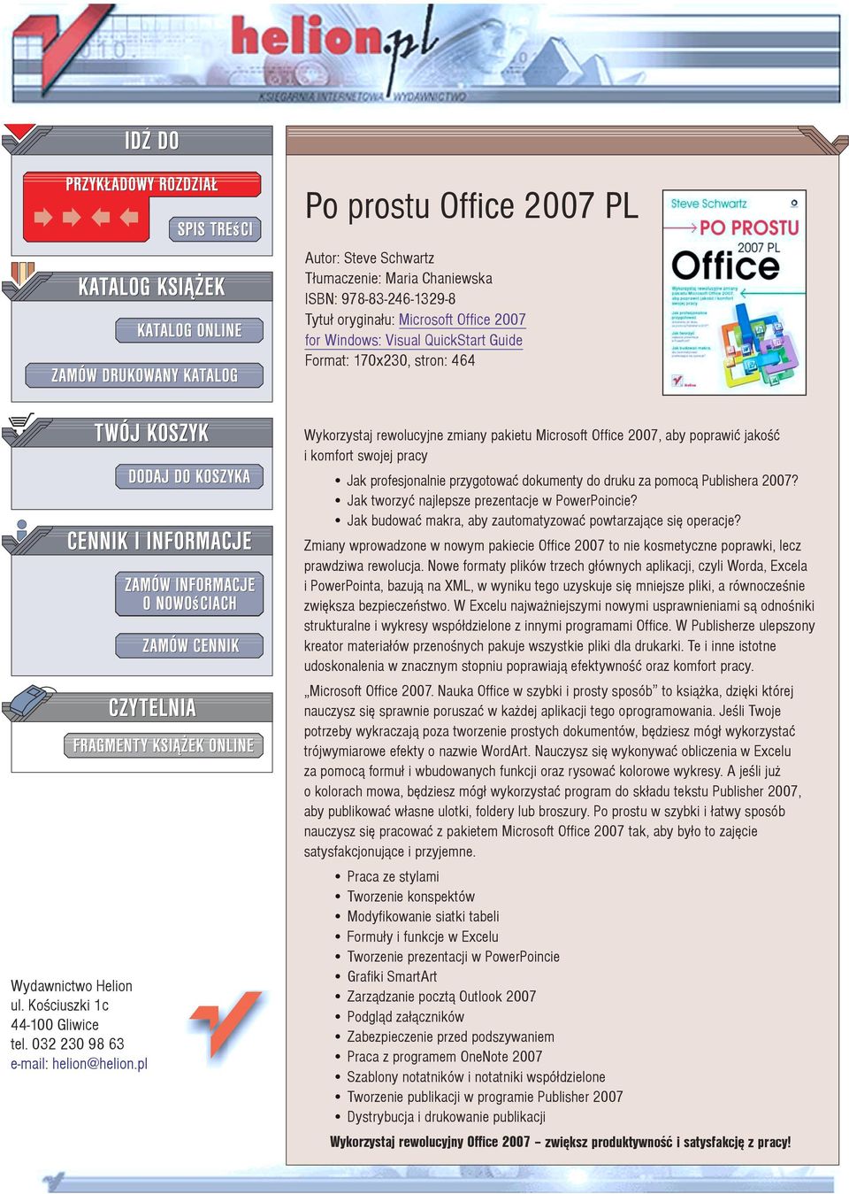 pl Wykorzystaj rewolucyjne zmiany pakietu Microsoft Office 2007, aby poprawiæ jakoœæ i komfort swojej pracy Jak profesjonalnie przygotowaæ dokumenty do druku za pomoc¹ Publishera 2007?