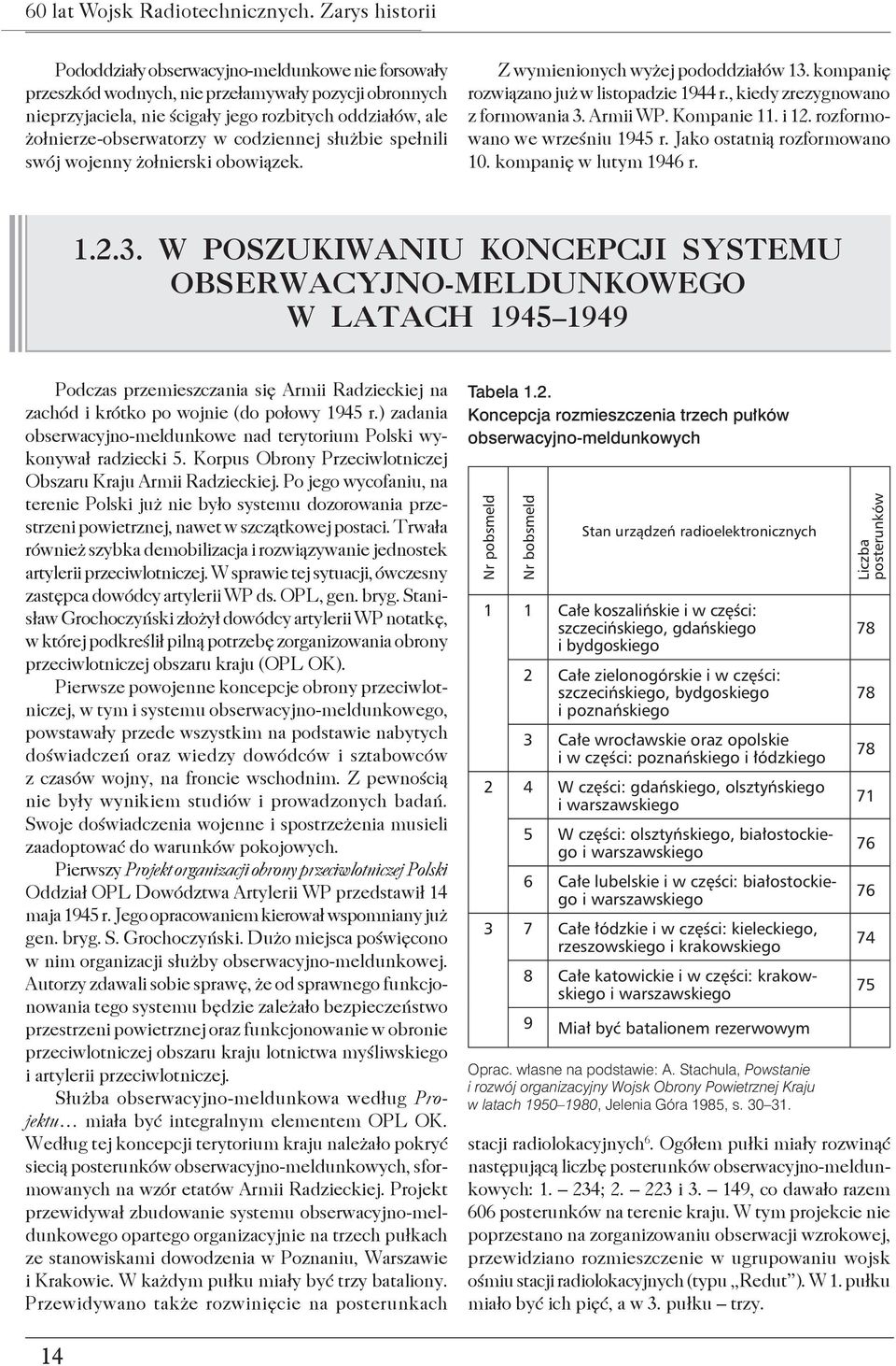 w codziennej służbie spełnili swój wojenny żołnierski obowiązek. Z wymienionych wyżej pododdziałów 13. kompanię rozwiązano już w listopadzie 1944 r., kiedy zrezygnowano z formowania 3. Armii WP.