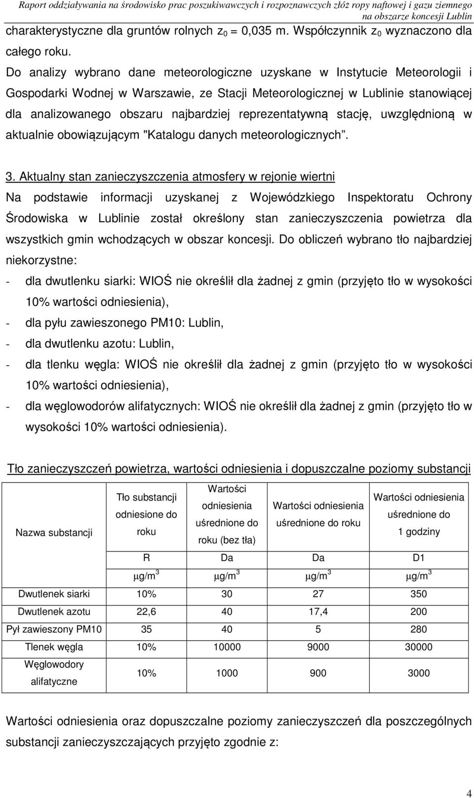 reprezentatywną stację, uwzględnioną w aktualnie obowiązującym "Katalogu danych meteorologicznych. 3.