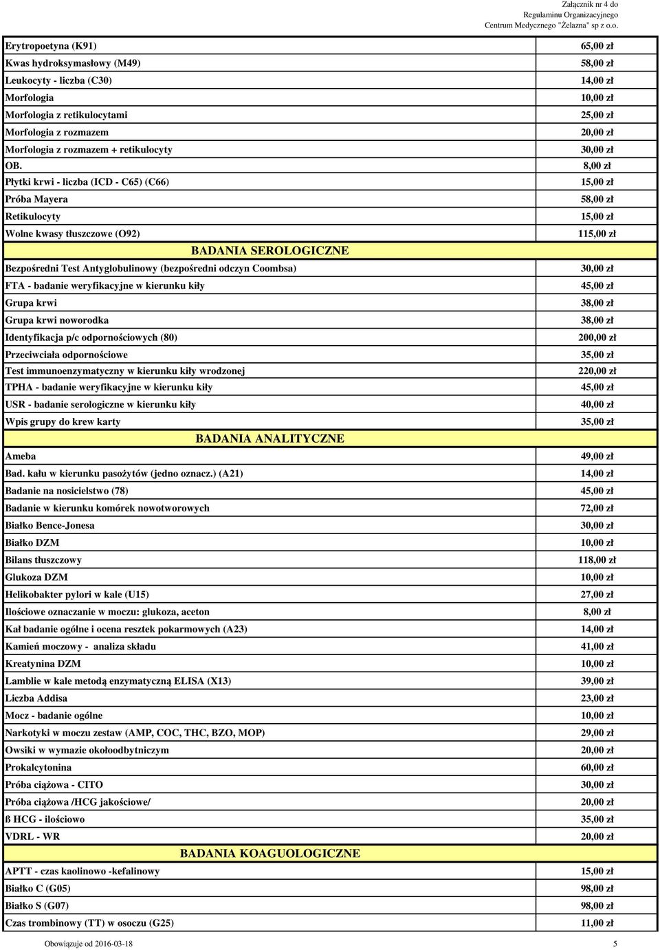 weryfikacyjne w kierunku kiły Grupa krwi Grupa krwi noworodka Identyfikacja p/c odpornościowych (80) Przeciwciała odpornościowe Test immunoenzymatyczny w kierunku kiły wrodzonej TPHA - badanie