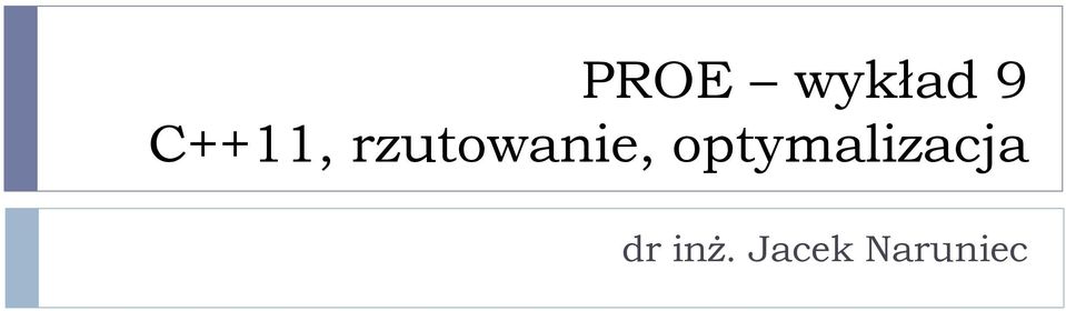 rzutowanie,