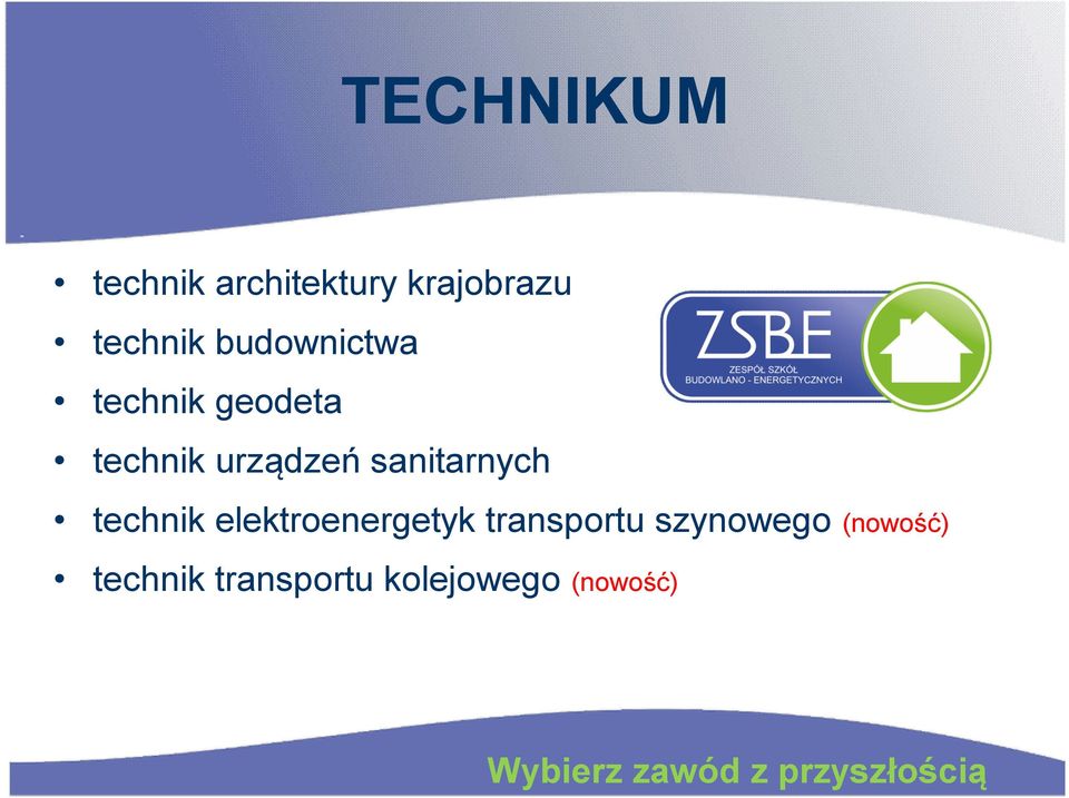 technik elektroenergetyk transportu szynowego (nowość)