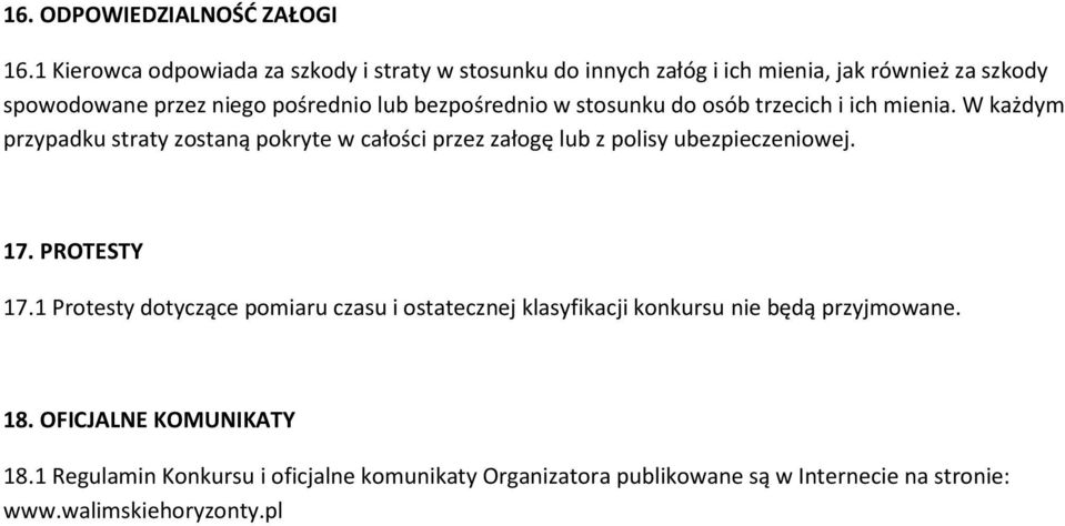 bezpośrednio w stosunku do osób trzecich i ich mienia.