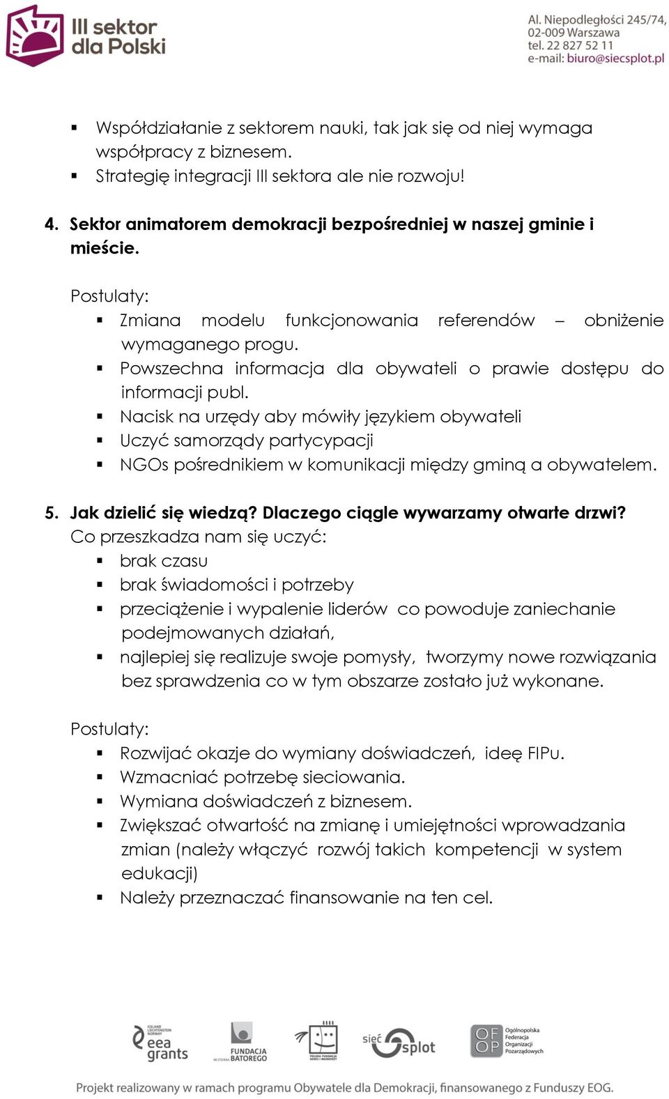 Powszechna informacja dla obywateli o prawie dostępu do informacji publ.