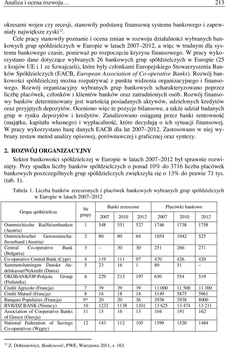 rozpoczęciu kryzysu finansowego.
