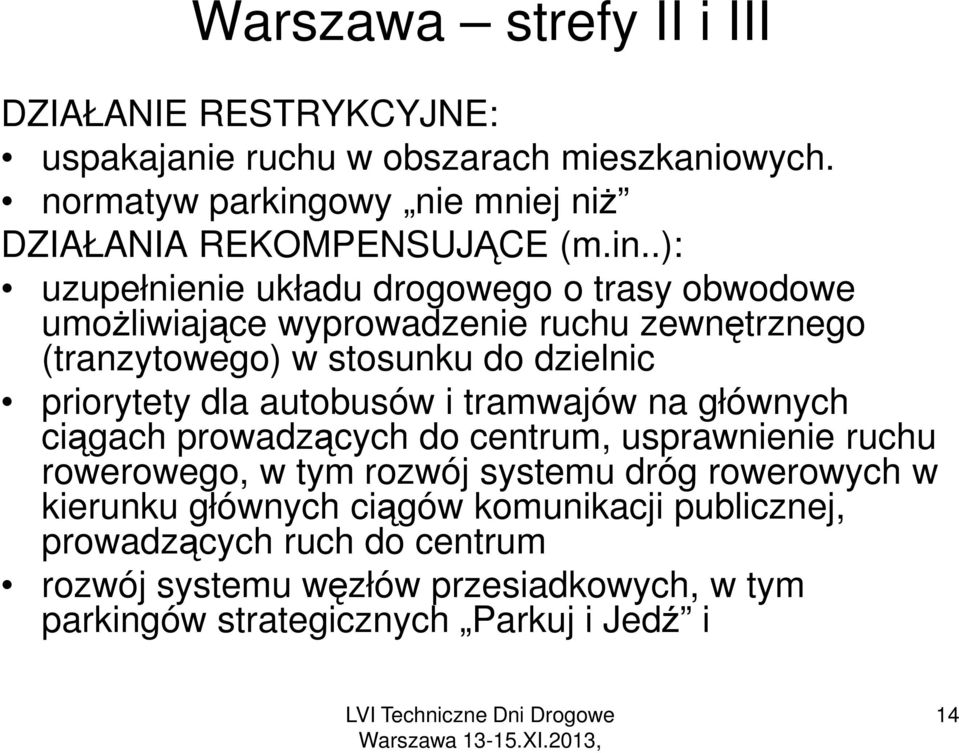 owy nie mniej niż DZIAŁANIA REKOMPENSUJĄCE (m.in.