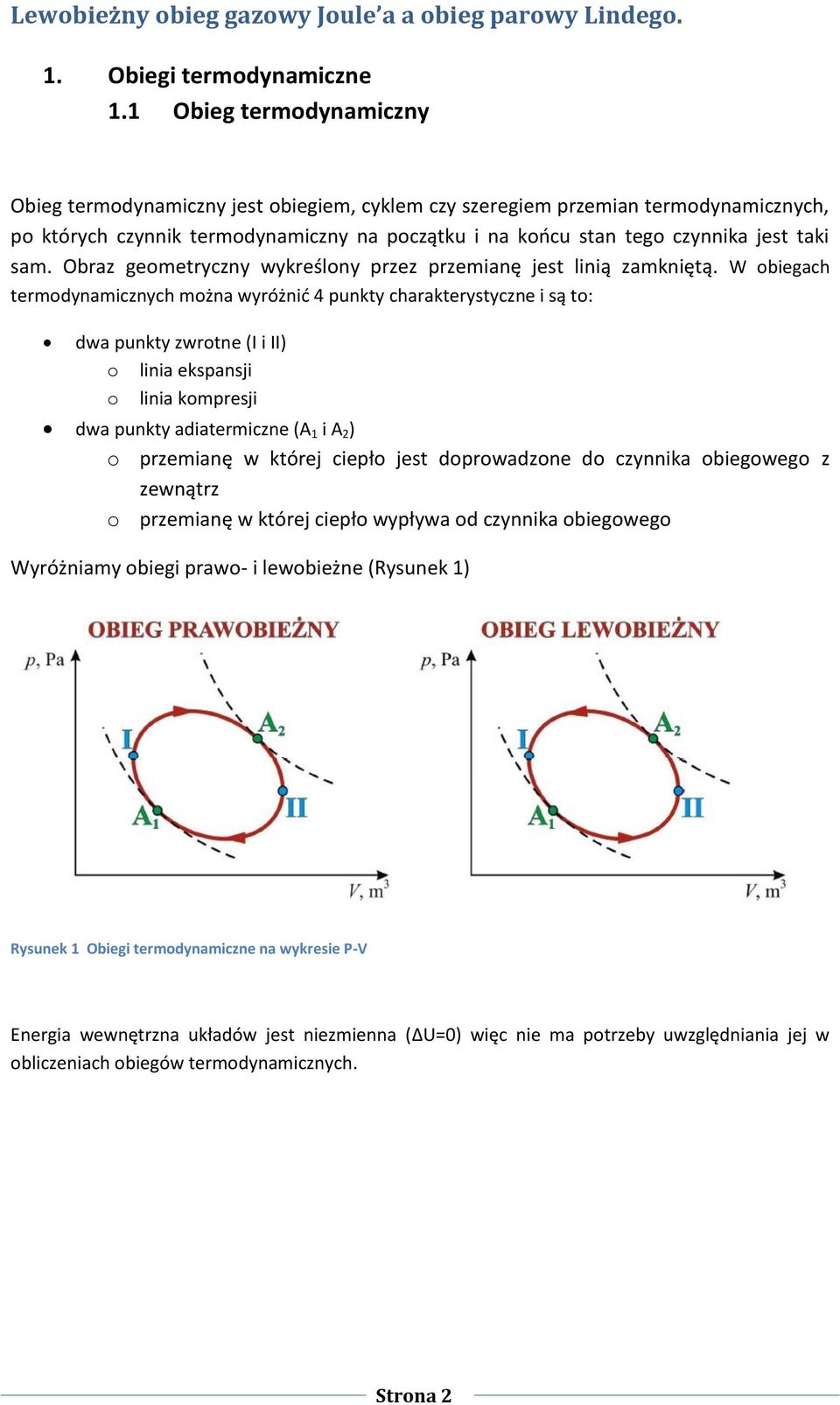 sam. Obraz geometryczny wykreślony przez przemianę jest linią zamkniętą.