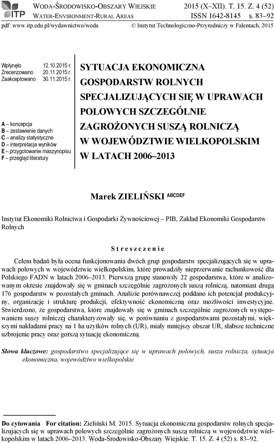 Zrecenzowano 20.11.2015 r.