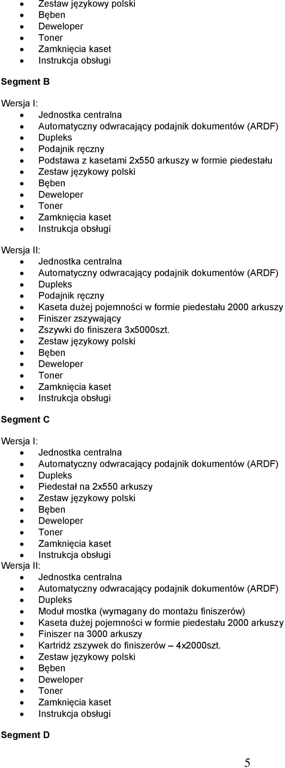 zszywający Zszywki do finiszera 3x5000szt.