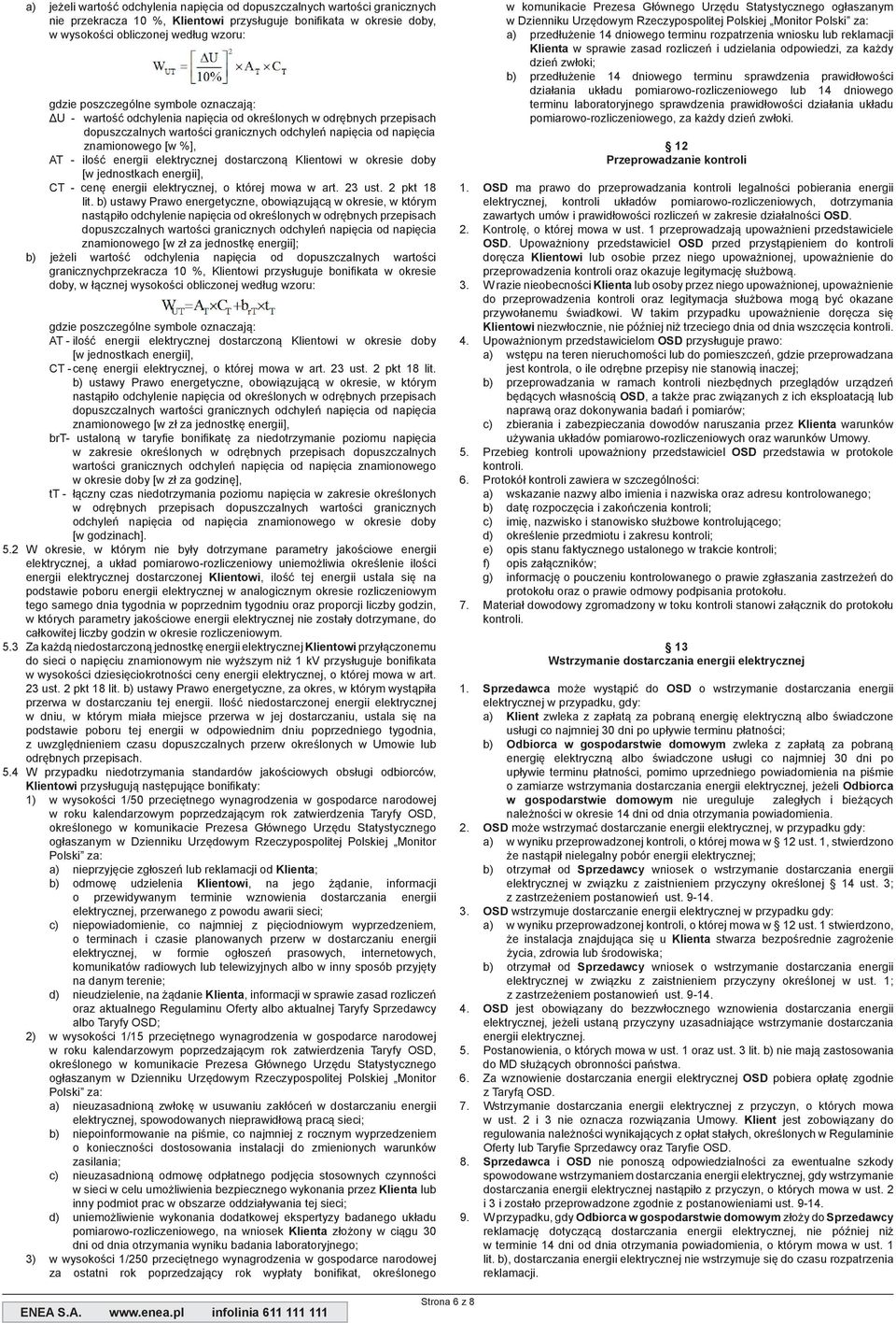 planowanych przerw w dostarczaniu energii 12 1. OSD OSD.