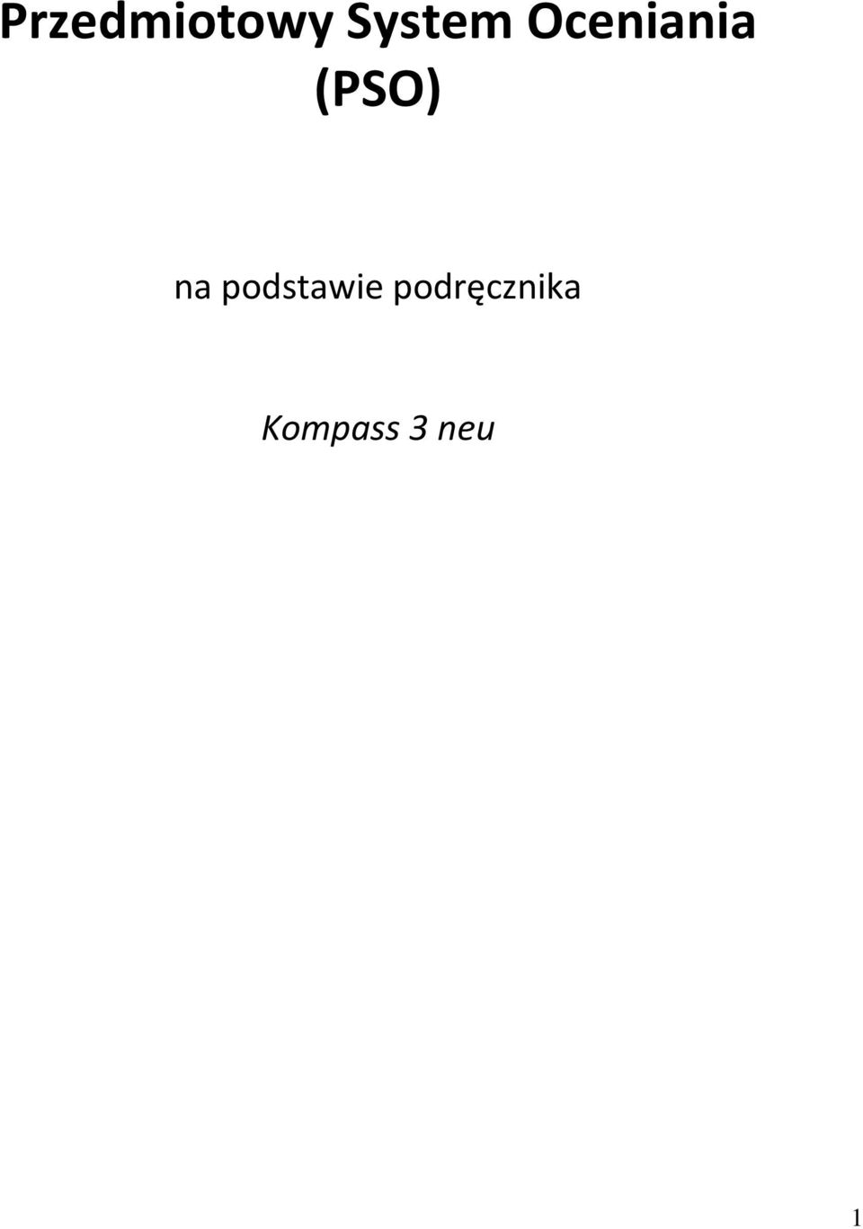 (PSO) na podstawie