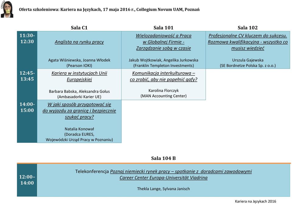 (Ambasadorki Karier UE) W jaki sposób przygotować się do wyjazdu za granicę i bezpiecznie szukać pracy?