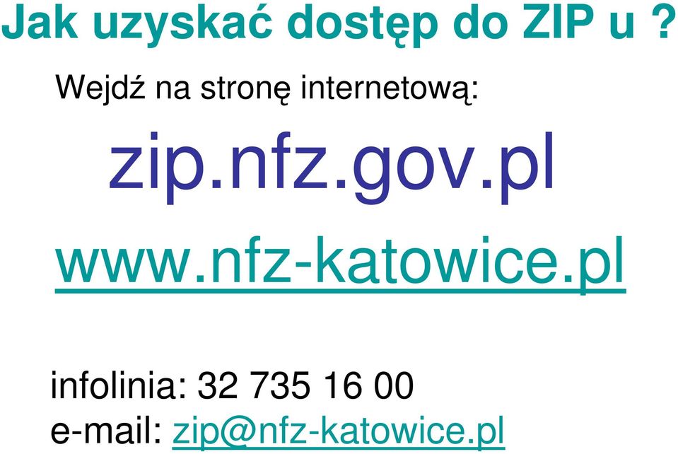 nfz.gov.pl www.nfz-katowice.