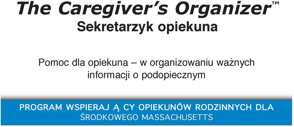 informacji o podopiecznym PROGRAM WSPIERAJ Ą