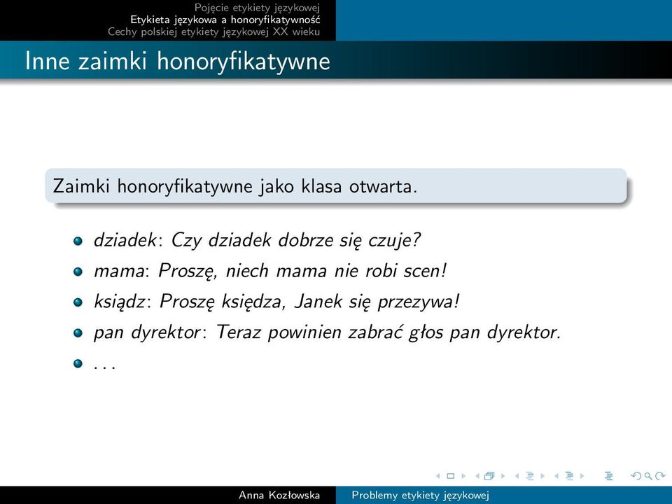 mama: Proszę, niech mama nie robi scen!