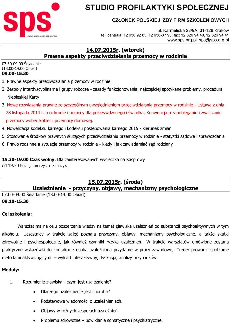 Nowe rozwiązania prawne ze szczególnym uwzględnieniem przeciwdziałania przemocy w rodzinie - Ustawa z dnia 28 listopada 2014 r.