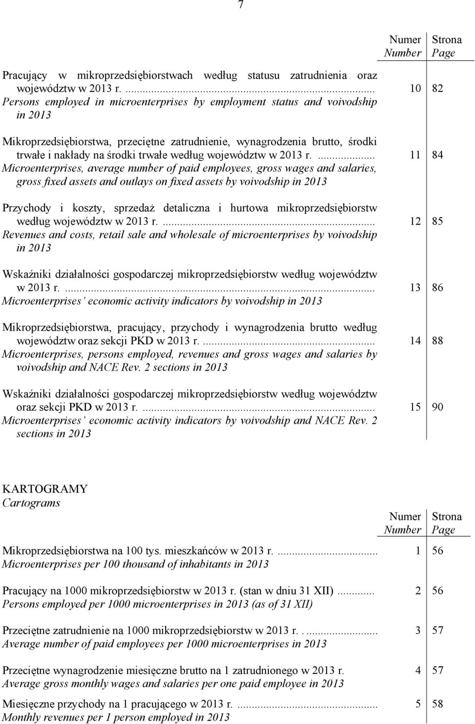 według województw w 2013 r.