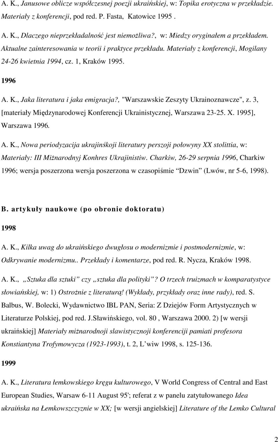 , "Warszawskie Zeszyty Ukrainoznawcze", z. 3, [materiały Międzynarodowej Ko