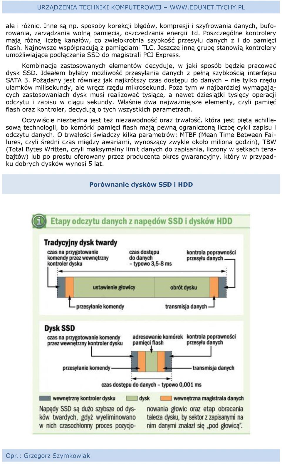 Jeszcze inną grupę stanowią kontrolery umożliwiające podłączenie SSD do magistrali PCI Express. Kombinacja zastosowanych elementów decyduje, w jaki sposób będzie pracować dysk SSD.