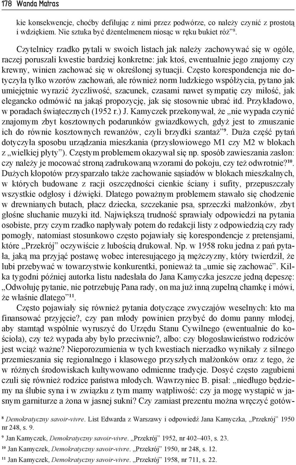 określonej sytuacji.