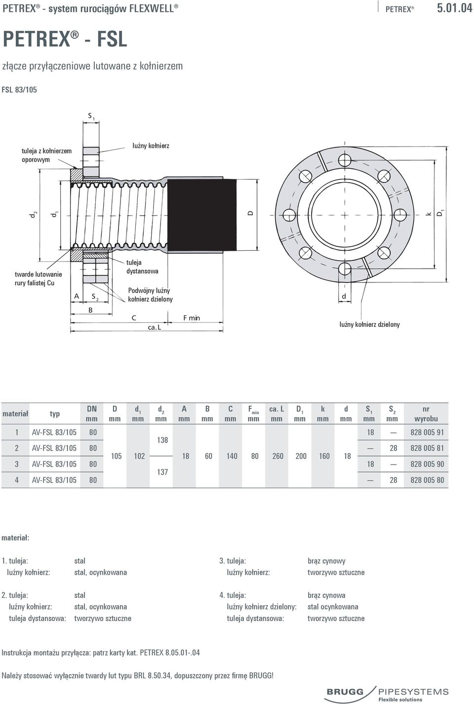 F min 1 k d S 1 S nr wyrobu 1 V-FSL /10 0 V-FSL /10 0 V-FSL /10 0 V-FSL /10 0 10 10 1 1 1 0 10 0 0 00 10 1 1 00 91 00 1 1 00 90 00 0 materiał: 1. tuleja: stal.