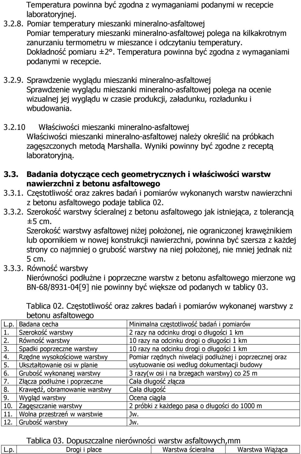 Dokładność pomiaru ±2. Temperatura powinna być zgodna z wymaganiami podanymi w recepcie. 3.2.9.