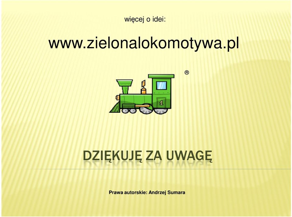 pl DZIĘKUJĘ ZA UWAGĘ