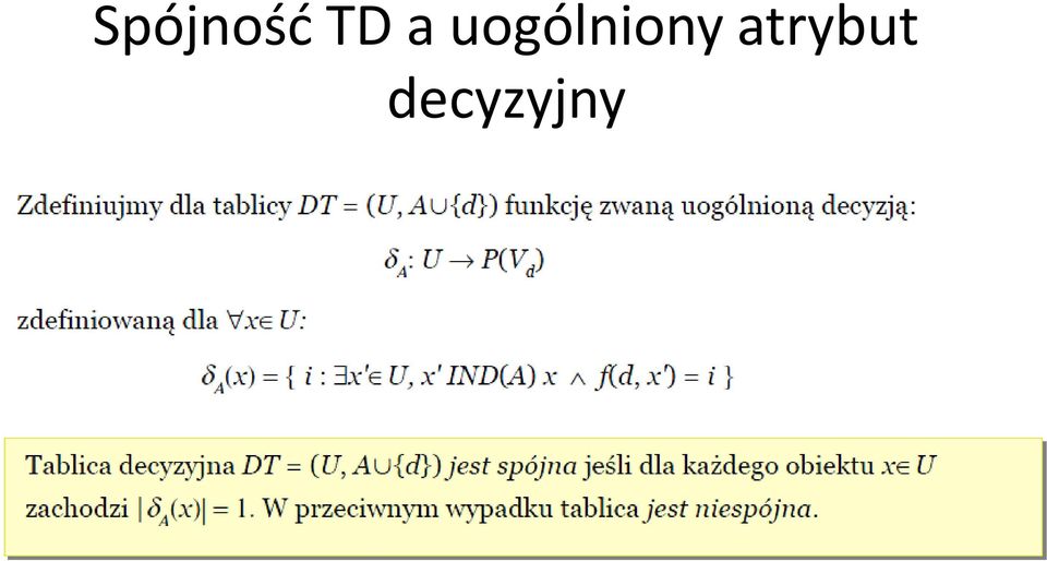 uogólniony