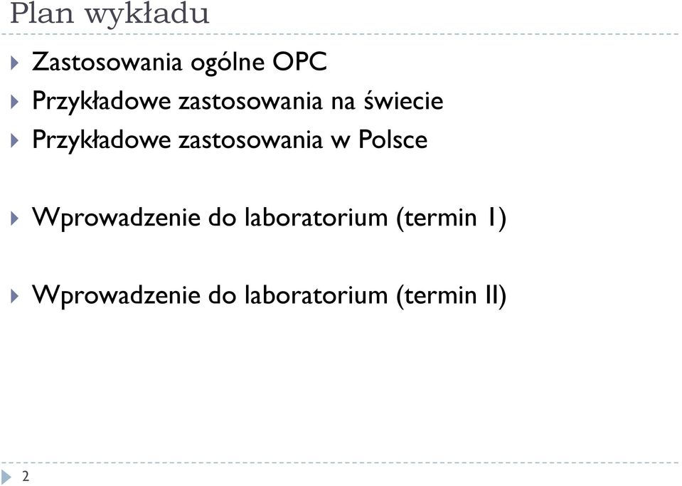 zastosowania w Polsce Wprowadzenie do