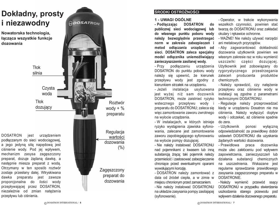 Otrzymany w ten sposób roztwór zostaje przesłany dalej.