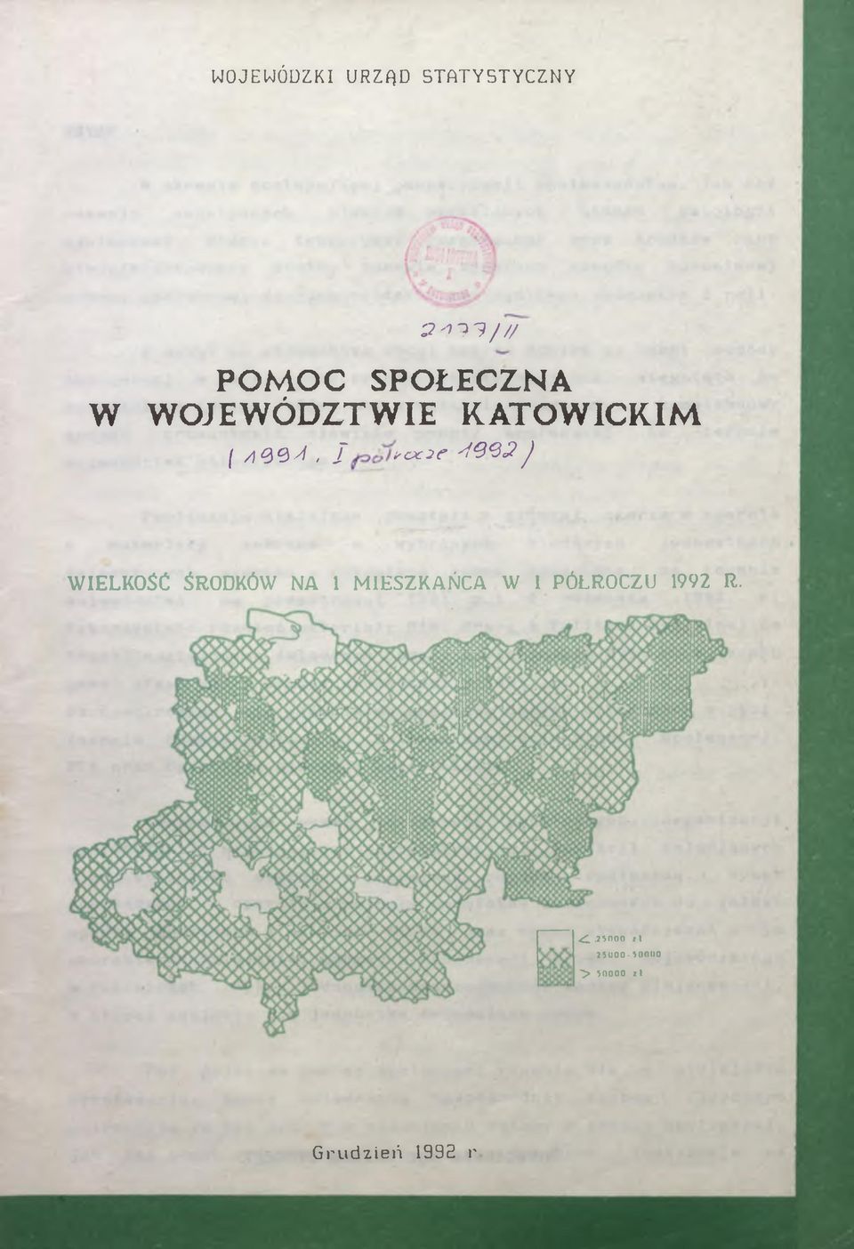 / i e e J, / rocie ' 1 9 3 2 J WIELKOŚĆ ŚRODKÓW NA 1