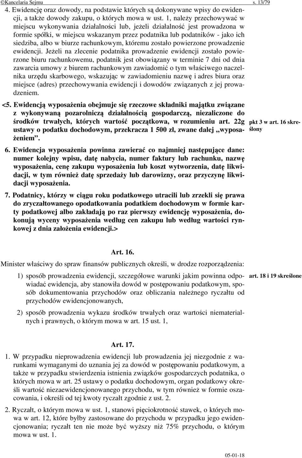 biurze rachunkowym, któremu zostało powierzone prowadzenie ewidencji.