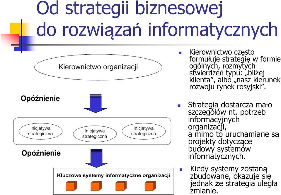 Strategia dostarcza mało szczegółów nt.